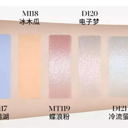 Joocyee Monochrome Eyeshadow Matte Chameleon Powder Smoked Sparkling Pearlescent Shining Earth Tone Color Eye Shadow Palette