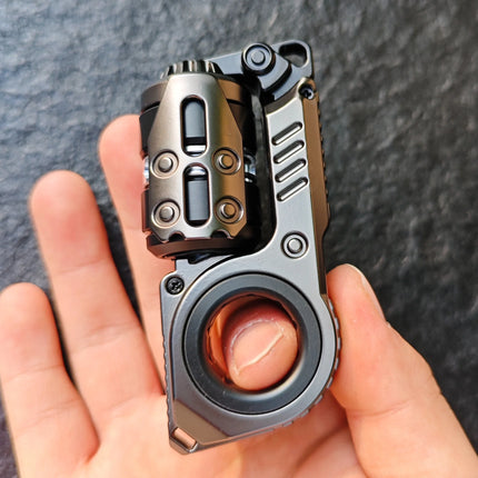 EDC Fidget Sliders Fidget Toys Tuning Fork Magnetic Push Egg Mechanical Ratchet Crisp Sound Cyber Core Multi-functional Toys