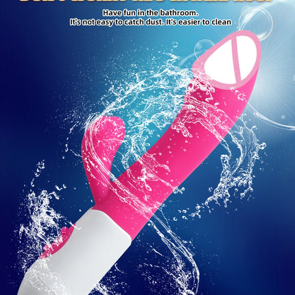 Powerful Rabbit Vibrator Dildo Dual Vibration G Spot Clitoris Stimulation Masturbators Vaginal Massager Adult For Women Sex Toys