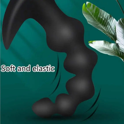 Soft Silicone Anal Plug Butt Plug Anal Vibrator Prostate Massager Anal Beads Buttplug Good For Men Adults Sex Toys For Man Woman