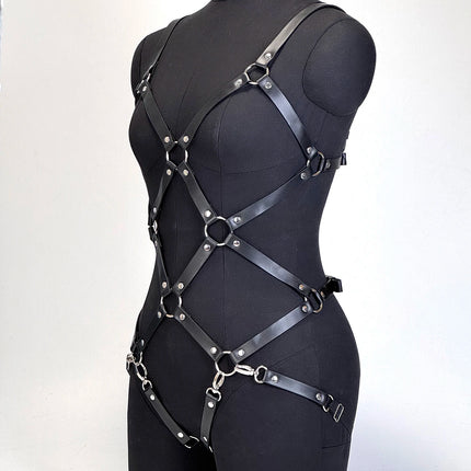 Women Sexy Full Body Chest Jewelry Waist Belt Belly Festival Fashion Jewelry for Women Gothic Accessories