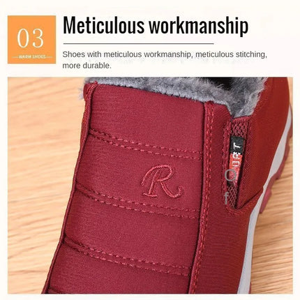 Men's Shoes Autumn Winter Casual Cotton Warm Wear Resistant Chunky Sole Affordable Free Shipping