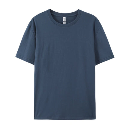 Customize 100% Cotton T-Shirt Quality Women & Men's Top Tee Design Brand Logo Print on Demand Crewneck Tee Workwear Team Clothes