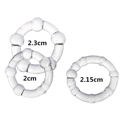 Reusable Foreskin Correction Ring Cock Ring Foreskin Repair Ring Penis Delay Ejaculation Sex Toys for Men Glans Rings