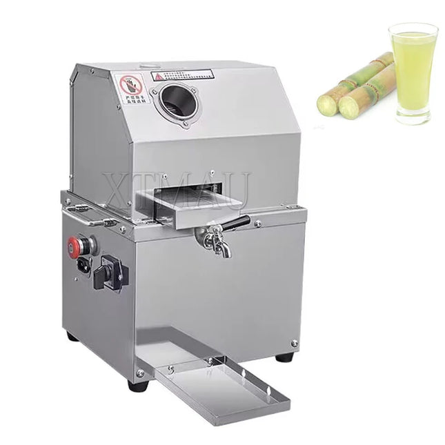 Electric Sugarcane Machine Desktop Vertical Commercial Juicer Stainless Steel Juicer Equipment