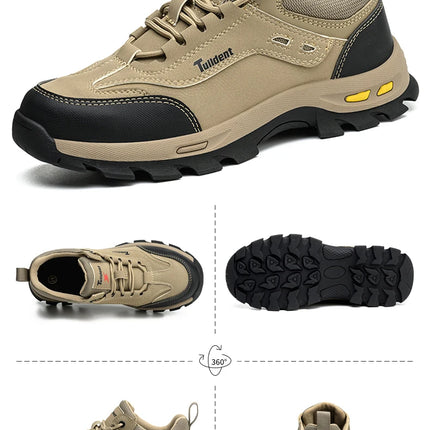 New men's safety shoes, puncture resistant work shoes, men's protective shoes, wear-resistant work boots  Tactical Boots