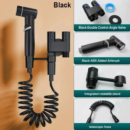 Toilet Cleaning Bidet Toilet Sprayer Set Cold Water Portable Bidet Toilet Accessories Handheld Bathroom Wash Anal Douche