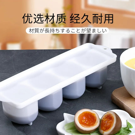 Egg Saving Box Practical Multifunctional Egg Organizer for Halogen and White Marinated Eggs