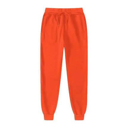 2026 Men's New Casual Sports Pants Fashion Solid Color Loose Pants Street Wear Autumn/Winter Slow Running Fitness Pants