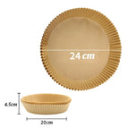 Circular 24x20x4.5cm / 50Pcs