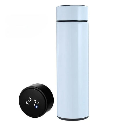500ML Temperature Display Thermos Cup Stainless Steel Divided Thermos Bottle Outdoor Vacuum Insulated Cup Father's Day Gift