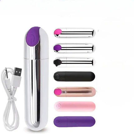 G-Spot Bullet Vibrators for Women Discreet Portable Sex Toys Small Powerful Bullets Vibrator Mini waterproof Clitoral Stimulator