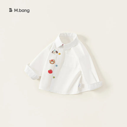 Children's Clothing, Boys' Shirt, Spring New Product, Printed, Children's Interior, Versatile, Girls' Top, Lapel, Baby Clothes