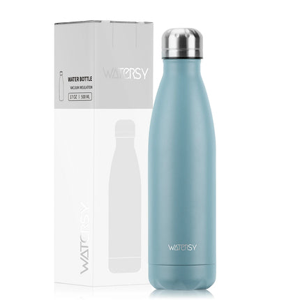 500ml Stainless Steel Water Bottle Insulated Vacuum Flask Double Wall Thermal Cup Keep Cold Hot Sports Kettle Gift for Friends