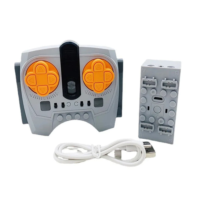 Technical Motor Power Programmable 6 Channel APP Lithium Remote Controller Building Block Power Module High Power Battery bricks