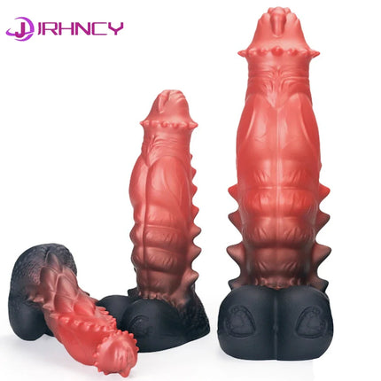 Monsters Dildo S-XXL Huge Anal Dildos with Suction Cups Silicone Fake Penis Vaginal Anal Plug 18+ Sex Toys for Women/Men