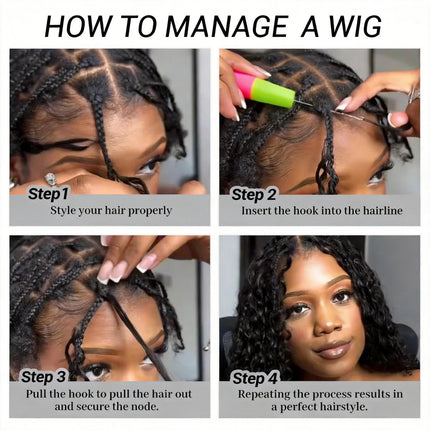 Crochet Human Hair For Black Women 100g/Pc Burmese Curly Crochet Human Hair Knotless Pre‑Separated Feather Crochet Invisible