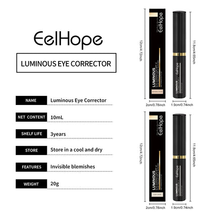 Dark Circles Concealer Stick Under Eye Cover Acne Pigmentation Blemishes Coverage Waterproof Lightweight Natural Daily Makeup