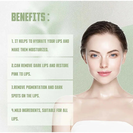 Remove Dark Lip Balm Lighten Melanin Lip Mask Fade Lip Line Brighten Exfoliating Moisturize Dead Skin Repair Lip Care Products