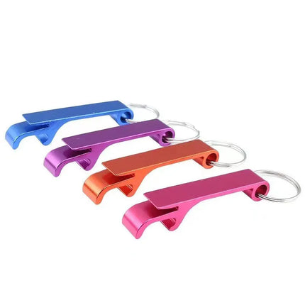 10-150 Pcs  Bottle Opener Key Ring Chain Portable Metal Mini Beer Can Opener Keychain Metal Beer Kitchen Bar Tools Accessories