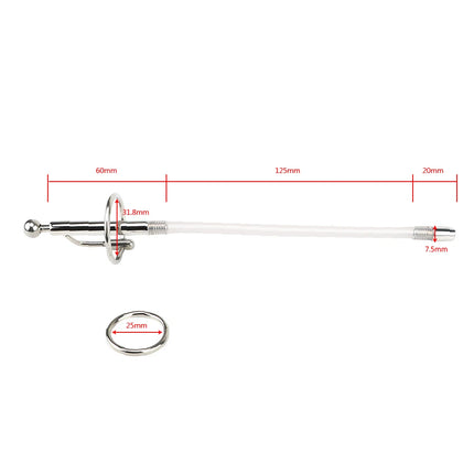 IKOKY Penis Plug Dilator Urethral Prince Stretching Sex Toys for Men Gay Catheter Sounding Horse Stimulate Adult Product