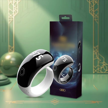Tasbih For Zikr Smart Ring Clock Adjustable Waterproof Prayer Reminder Smart Tasbih Tally Counter Ring Digital Counter