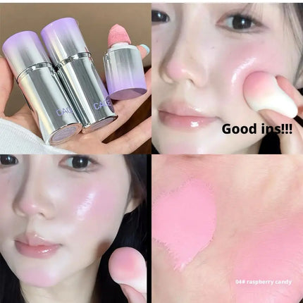 NEW Soft Color Translucent Liquid Blush Moisturizing Clear and Clear Pink White Lift Natural Matte Blush for Girls Makeup