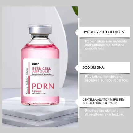 PDRN Salmon DNA Ampoule Face Serum Advanced Deep Repair Skin Barrier Serum For Face Firming Brightening Facial Skin Care 30ml