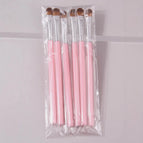 Pinksilverbrown6pcs