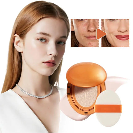 Long-lasting Matte Finish Durable Waterproof Makeup Fit Cushion Concealer Matte Liquid Powder Cushion New