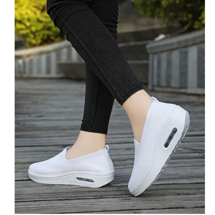 Sports Women's Spring Sneakers New Mesh Breathable Lightweight Casual Walking Women Shoes Breathable Shoes Zapatos De Mujer
