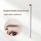 Cloud porcelain oblique eyebrow brush