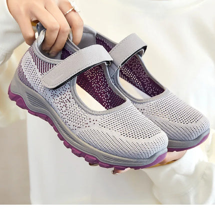 Women Shoes Breathable Vulcanized Shoes White ZapaWomen Sneakers Fashion Breathable Mesh Casual Walking Shoes Women Work Shoes