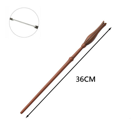 27 Kind  Anime Cosplay Show Metal Core Magic Wand Children Decoration Toy Accessories For Kids Bacchetta Di Plastic Magic Stick