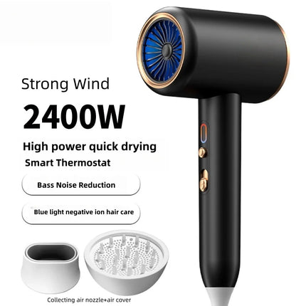 New 2400w High-Speed Hair Dryer With High Wind Power And 9-Second Quick Drying, Silent Hair Salon, Household Hair Dryer EU/US/UK