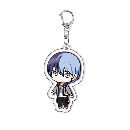 PJSK Kawaii Cute Anime Characters Acrylic Keychain Ornaments Girls Cartoon Backpack Charm Keyring Jewelry Accessories Gifts Toys