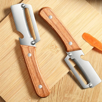 3-in-1Kitchen Peeler Stainless Steel Multifunction Vegetable Peeler Fruit Knife Bottle Opener Kitchen-Specific Peeler Slicing
