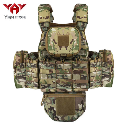 YAKEDA 5-Piece Training Vest - Detachable Expandable Waterproof