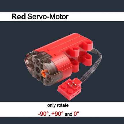 Technical Blocks Servo PF Train Motor Power Functions MOC High-Tech Parts Bricks Accessories Technik Servo RC Motor 8884 85 8879
