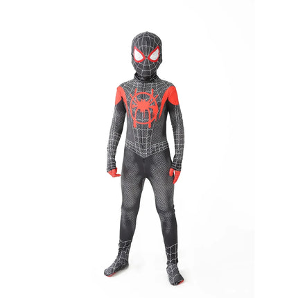 12 Style Superhero Spiderman Costume Set Iron Miles Venom Amazing Spiderman Party Halloween Christmas Cosplay Bodysuit