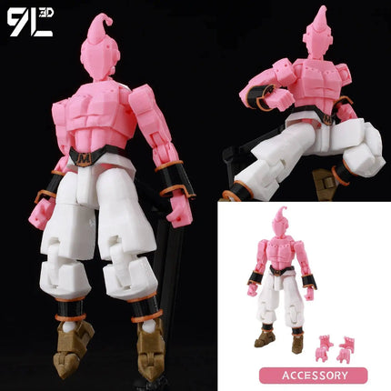 9L3D Multi-Joint Articulated Lucky13 Dummy13 Dragon Ball Goku Beerus Action Figure Boys Vegeta Gift Collectible Anime Figure Toy