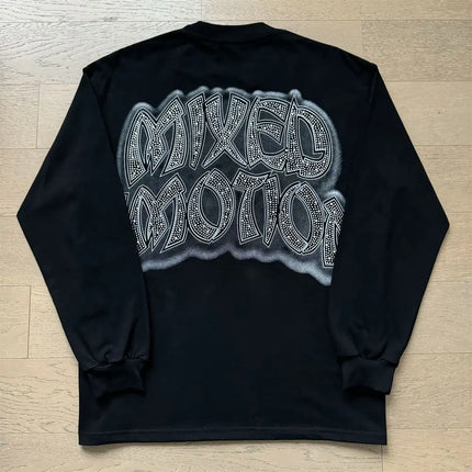 2026 New MIXED EMOTION Long Sleeve T-shirt Men Women High Street Full Print Best Quality Crewneck Hip Hop Oversized Tops