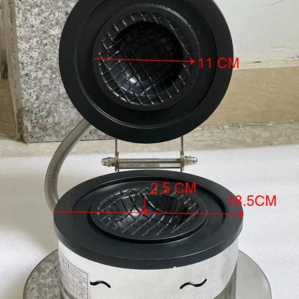 UFO Hamburger Maker Machine Electric Patty Sealer Ice Cream Burger Snack Pastry Maker Krapfen Heater Panini Pan Machine Home Use