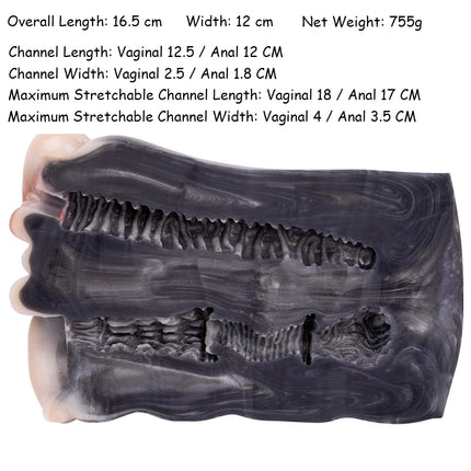 NNSX Lifelike Tiger Butt Soft Silicone Male Masturbator Pocket Pussy Onahole Artificial Vagina Stroker Sex Toys For Men 18+