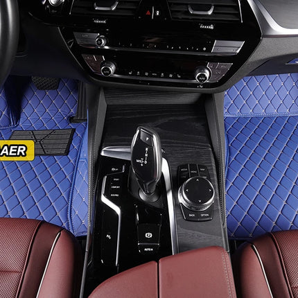 Custom Car Floor Mats For VW Polo Polo-Plus Polo-GTI Auto Carpets Foot Coche Accessorie