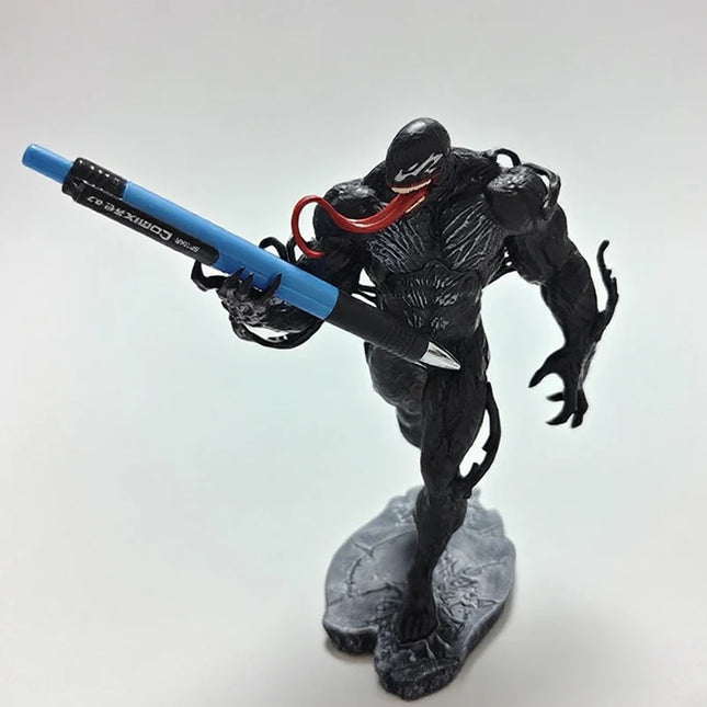New 18cm Marvel Venom Large Animated Characters Customized Action Character Models Creative Desktop Decorations For Boys Gifts