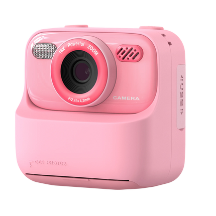 Kid Camera Instant Print Photo Kids Digital Camera Children Video Recorder Toys Pocket Thermal Photo Printer for Boys Girls Gift
