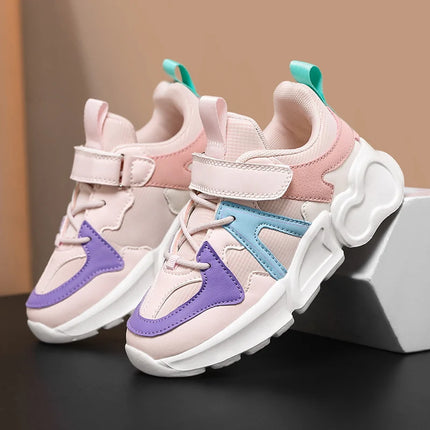 Youth Tennis Shoes Outdoor Ultra Light Jogging Training Comfortable Soft Sneakers Breathable Cushioning Girl Daily Walking Shoes