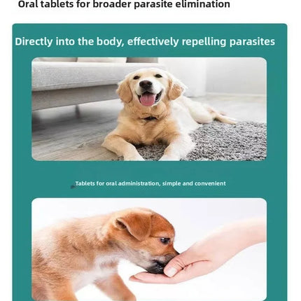It is effective for cats and dogs, capable of expelling roundworms, hookworms, fleas, and lice from their bodies.