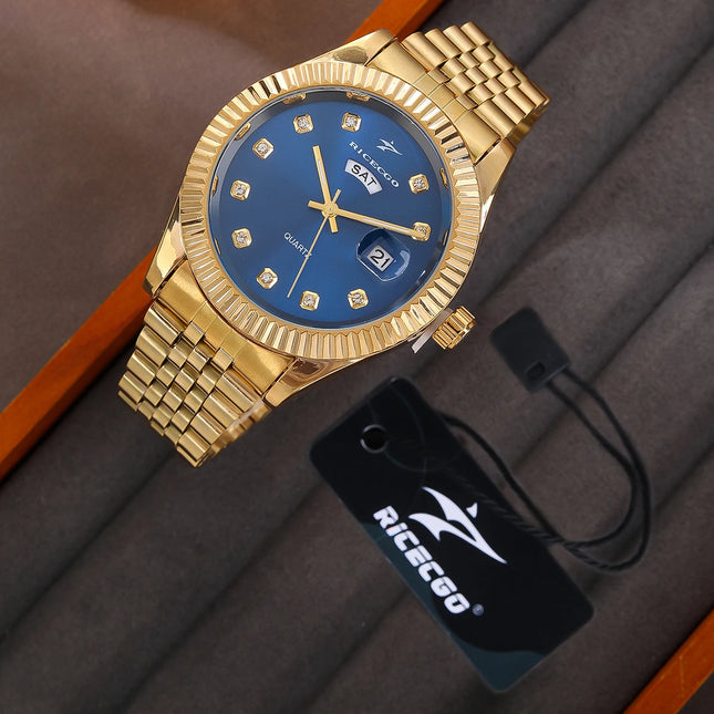 Men's Sport Wristwatches Casual Simple Fashion Calendar Week Quartz Watch Male Watches Reloj for Christmas New Year Gifts